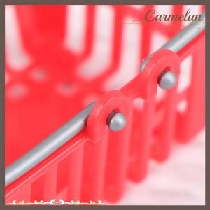 [Carmelun] Shopping Basket Toys Kids Mini Supermarket Shopping Hand Basket Model Doll House