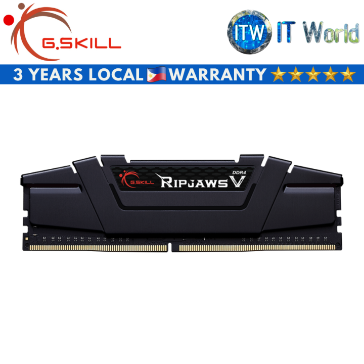 Memoria G.skill Ripjaws V de 16 GB (1 x 16), Ddr4, 3600 MHz, color rojo