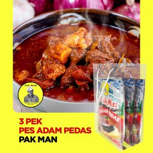 Triple Pack Asam Pedas Paste Pak Man