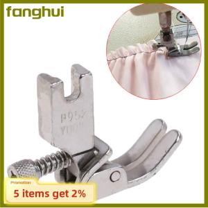 fanghui 1pc P952 Industrial Sewing Presser Foot Adjustable Closing Wrinkled Fold Foot