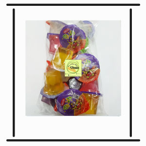Jelly Wong Coco repacked mix / jelly nata decoco 250gr makanan ringan manis - snack kiloan jeli snack buah - jeli pudding mix rasa buah