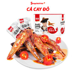 Cá cay Trung Quốc đồ ăn vặt Tứ Xuyên vị ngon tuyệt - hộp 20 túi