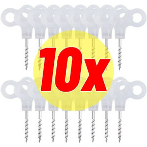 50/10ชิ้นใหม่หมุดปักเต็นท์เดินป่าตั้งแคมป์ติดเล็บหมุดเรืองแสงสำหรับตะขอหนามตะขอยึดเชือกอุปกรณ์สำหรับเดินทางกลางแจ้ง