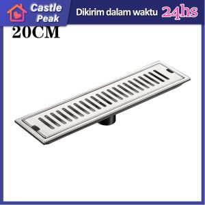 Ready Stock Saringan Got Floor Drain Kamar Mandi Stainless Desain Sus 304 Smart Drain Katup Otomatis Anti Serangga
