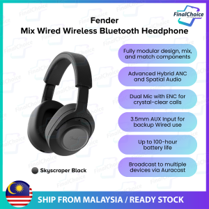 Fender Mix Wired and Wireless Bluetooth Headphones + Pre-order Free Gift