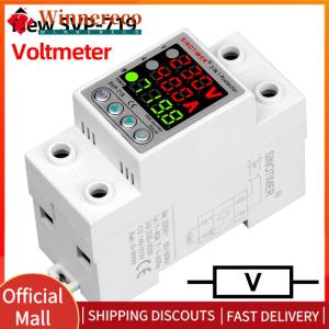 【winnereco】 220V 40/63A Relay Protector Din Rail Wattmeter KWh Power Consumption Voltmeter