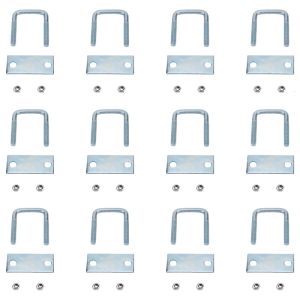 Leaf Spring Stabilizers Clamp Bundles of 4 For Enhances Towing Control On Boats Truck Trailer Axles Daily Casual Use