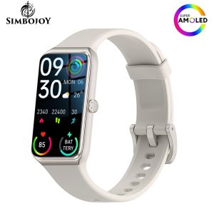 Simbojoy Smart Band 2 | 100+ Sports Modes | Comfortable All-Day Wearing | Advanced Sleep Health Management | 1.47" AMOLED Display | 200+ watch faces (DIY)