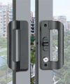 Sliding Door Lock Sliding Door Lock Aluminum Alloy Aluminum Frame Door With Handle American Double Leaf Sliding Door Lock. 