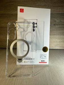 XUNDD Crystal Magnet 360 W/ STAND Premium Case FOR SAMSUNG S25 ULTRA / S25 PLUS