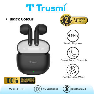 KUKE TWS Trusmi Wireless Semi-In-Ear / Earphone Bluetooth 5.4 Mini Earbuds Powerfull Bass Original