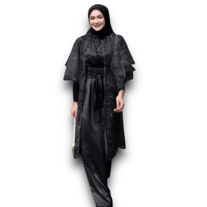 GAMIS LESLEY / BAJU PEREMPUAN / PAKAIAN WANITA / OUTER / CARDIGAN / GAMIS TILE / PESTA PERNIKAHAN