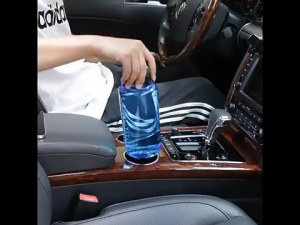 2 in 1 Multifunctional Car Cup Holder Expander Adapter with Adjustable BaseAll Purpose Car Cup Holder and Organizer