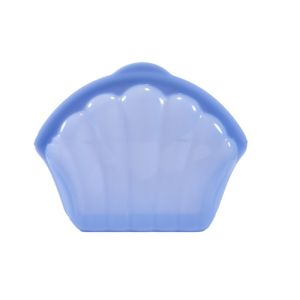 GOXBERK Food Grade Silicone Food Storage Bag Self Sealing Shell Shape Food Packaging Bag Simple Sealed Fresh Keeping Bag for Kitchen