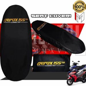 Anti Pusa Seat Cover for Yamaha Aerox 155 V1 V2 by Immortal Motobag with Insulator & Microfiber Towel
