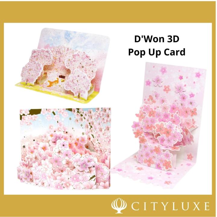 Birthday Cake 3D Pop Up Card - Handii Shop