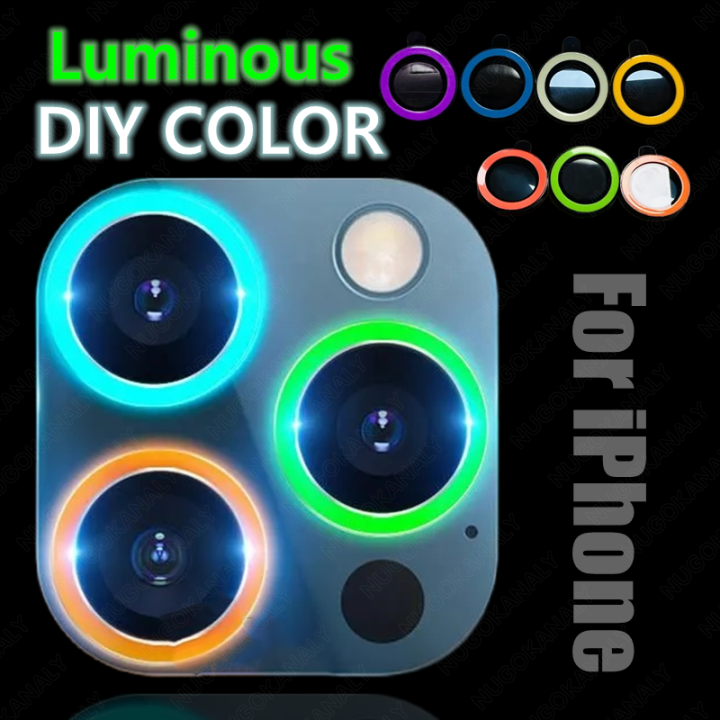 Luminous Neon Glow In The Dark Tempered Glass Screen - Foto 2