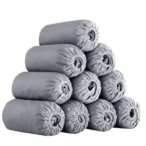 10/100 chiếc  Bọc giày phòng sạch vải không dệt chống trượt chống xước thoáng khí -AENEA