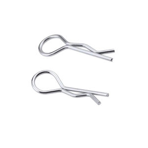 100pcs Klip Body Shell RC 1:10 Klip Pin Bodi Canopy Stainless R Shape