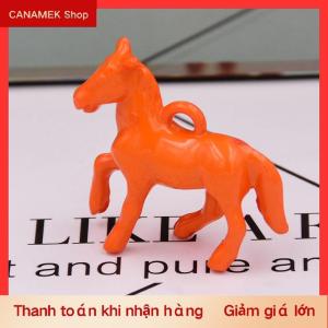 CS 10pcs Acrylic UV Glossy màu 3D NGỰA quyến rũ Mặt dây chuyền đối với trang sức làm Vòng cổ bông tai vòng đeo tay DIY phụ kiện nguồn cung cấp