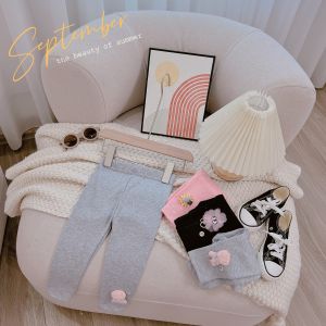 Quần legging bé gái hoạ tiết 8-32kg