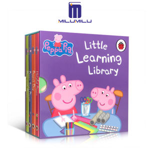 ห้องสมุดการเรียนรู้เล็กๆน้อยๆหมูเป็ปป้าก่อนนอนนิทานภาษาอังกฤษสำหรับเด็กสมุดวาดภาพระบายสีสำหรับเด็กหนังสือภาษาอังกฤษดั้งเดิม
