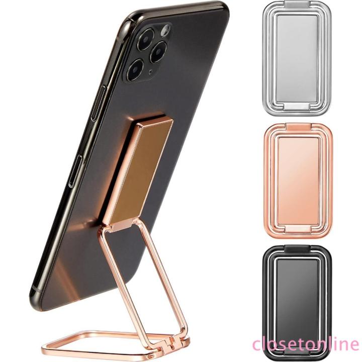 Thin Foldable Finger Phone Holder Stand – Adjustable Multi-Angle