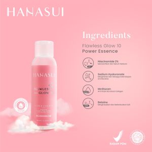 HANASUI FLAWLESS GLOW 10 | FLAWLESS GLOW SERIES | ESSENCE | DAY CREAM | NIGHT CREAM