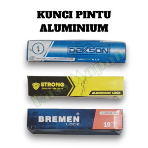 Kunci Pintu Aluminium Kait Lurus 4123 5123 8123 8423 Strong Bremen Dekson