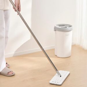 Bộ lau nhà tự vắtchổi lau nhàcây lau nhà thông minh Inochi tự vắt Souji lau nhanh tiện lợi- Happy Home 4U