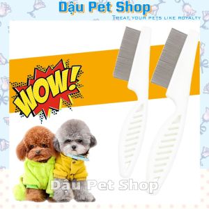 Lược chải ve rận cho chó mèo