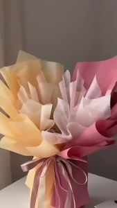 HUABAN Flower Wrapping Paper  Translucent Wrapping Flower Wrap Paper Floral Gift Packaging Paper for Flowers