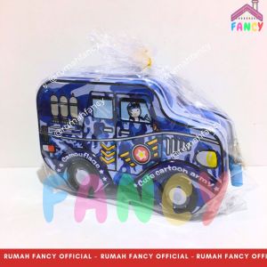 [FREE BUBBLE WRAP + DUS] Coin Box Celengan Piggy Bank Kunci Gembok Mobil Tentara / Army DME-034