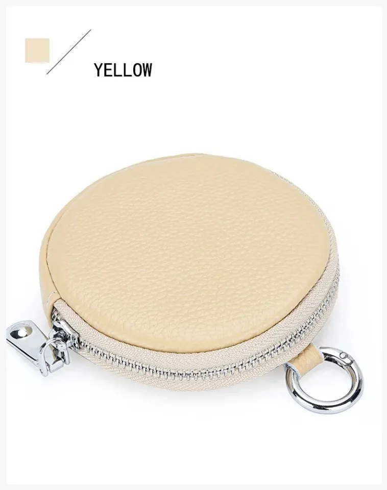 Royal Bagger Coin Purse for Women Genuine Cow Leather Small Round