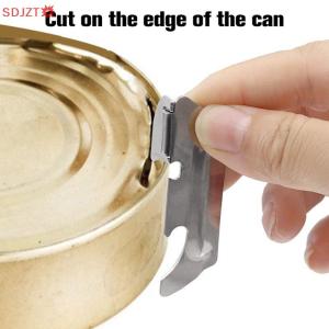 🚚【Local Express Delivery】🚚 Foldable 2 In 1 Polished Stainless Steel Finish with The Utili-key Multi-function Can Opener Mini Openers kitchen accessories