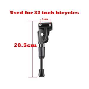 22/24/26 "inch Bicycle Parking Stand Support Foot Brace accessories Mountain Bike Side Stand Road Bike Rear mount stand Bicycle Parking Stand Support Foot
