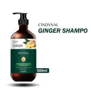 Cindynal Shampoo Herbal Ginger Jahe 500ml - Shampoo untuk Perawatan Rambut untuk bantu mengurangi rontok karena patah.