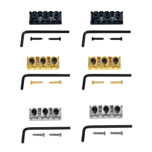 Zincs Alloy Guitar String Lock 2 Size Options 42mm 43mm Anti Detach Design For Double Tremolo Bridge Systems