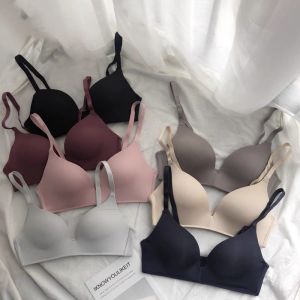 UMIWEAR Summer light Seamless Bras Wireless Women Push Up Bra small chest gather girls simple bra