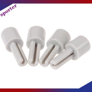 Sporter 2/4pcs Mixer Potentiometer Lengthening Shaft Grey Plastic Extension Shaft
