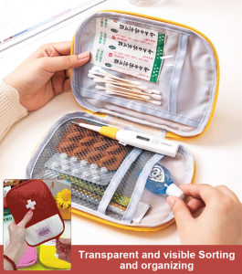 Portable Medical Bag Travel Emergency Organizer Home Medicine Emergency Kit