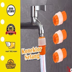 ✅1PCS Konektor Selang Air Fleksibel Sambungan Keran Kran Air Water Faucet Connector Konektor Selang Air Anti Splash