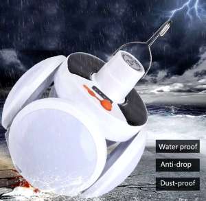 Ulifeshop Solar Waterproof Multi-Scene Emergency Light Dual Mode Charging Outdoor Camping Ball