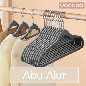 YooWoo Gantungan Baju/ Gantungan Pakaian/ Hanger Pakaian Non-Slip/Hanger Baju Anti Karat/Gantungan Baju Anti slip