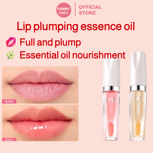【FAMMY FAEY】Warm-Sensitive Color-Changing Lip Essence Oil Long-Lasting Non-Stick Transparent Lip Gloss Lightens Lip Lines丰盈唇部精华油