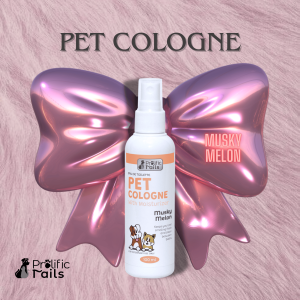 PETSCHOICE  - Pet Cologne - Prolific Tails Pro de Parfum 100ml fragrance with moisturizer odor neutralizer For Dogs and Cats