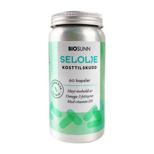 BIOSUNN Seal Oil Softgels Norwegian Import for Senior Health Nutrition Non-Fish Oil Supplement 60 Capsules