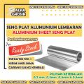 SENG PLAT ALUMUNIUM TEBAL 0,2MM 0,3MM 0,4MM 0,5MM LEMBARAN ALUMINIUM SHEET SENG PLAT UKURAN 1M X 2M. 