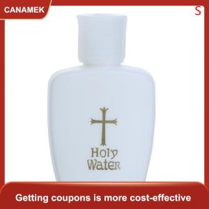 【CANAMEK 】 1PC Easter Plastic Water Bottle Religious Articles Easter Holy Water Bottle