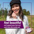 Rejuvicare Biotin Gummies 10,000mcg for Beautiful Hair, Skin and Nails, 30 servings. 